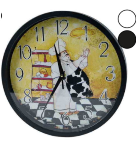 RELOJ - PARED (4129) 29X29 CM