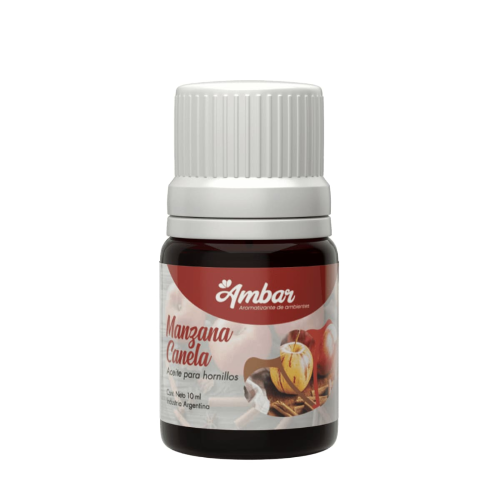 ACEITE PARA HORNILLOS AMBAR MANZANA CANELA
