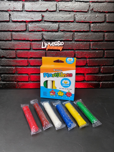 PLASTILINA X 6 LA0037