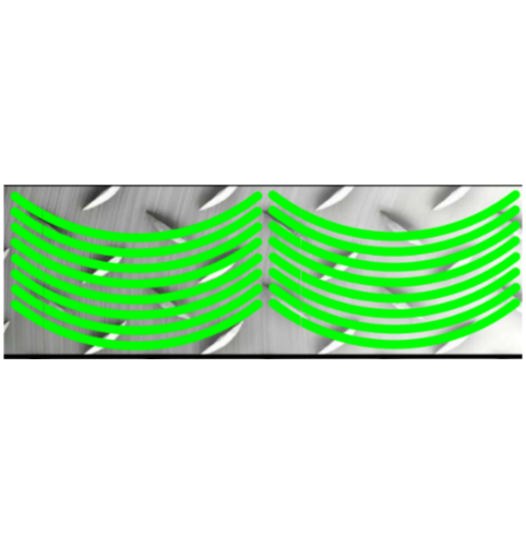 KIT LLANTAS LAMINADAS PARA AMBAS RUEDAS AMBOS LADOS FLUOR LTS42