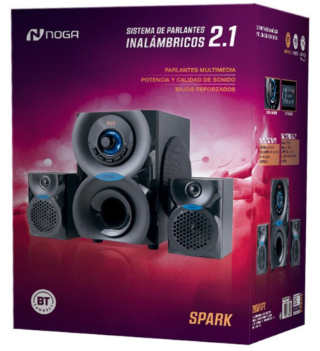 PARLANTE MULTIMENDIA 2,1 SPARK NOGA