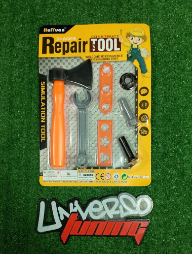 JUEGO - HERRAMIENTAS X 7 PCS EN BLISTER IJ1224