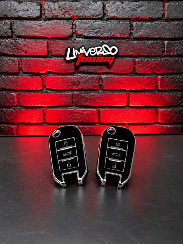 FUNDA LLAVE TPU TOYOTA 208/3008