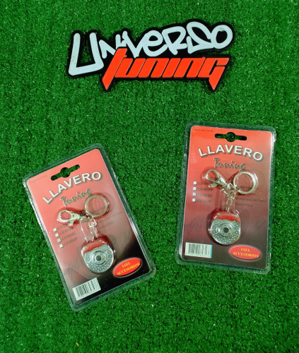 LLAVERO TUNING MOTIVO DISCO DE FRENO, METALICO IAEL LV-004D