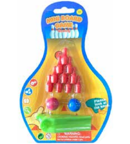 JUEGO - MINI BOWLING EN BLISTER IJ1114