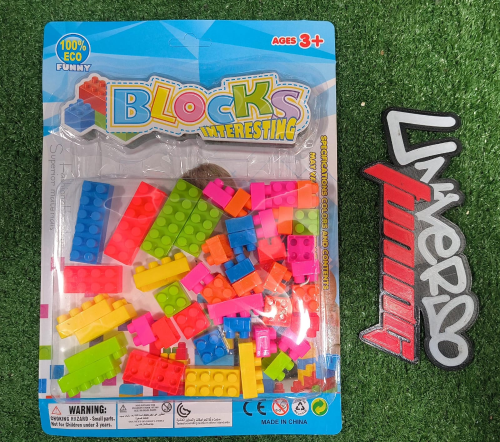 JUEGO - BLOQUES ENCASTRABLES X 50 PCS IJ0157/MKK894138