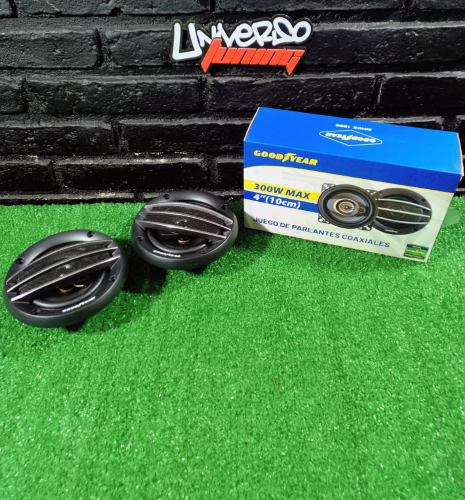 JGO. PARLANTES GOODYEAR 4" 3 VIAS,300W GY-6961