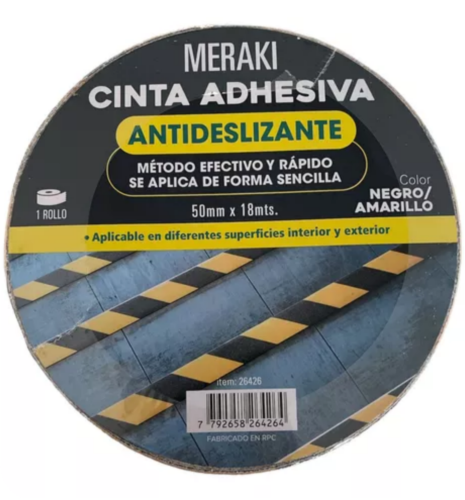 CINTA ANTIDESLIZANTE 50MM X 18MTS 26426