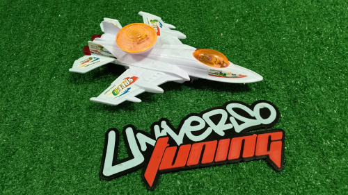 AVION A CUERDA C/LUZ (VP-03) 17X20X5 CM/6611