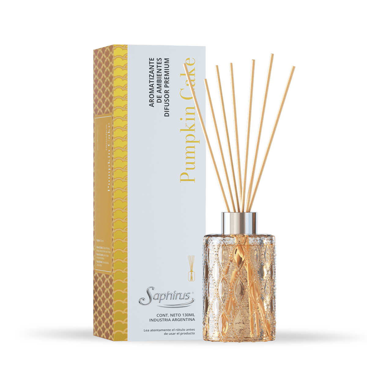 DIFUSOR AROMATICO PREMIUM SAPHIRUS PUMPKIN CAKE