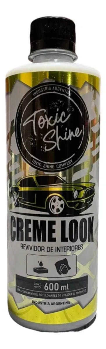 REVIVIDOR INTERIORES CREME LOOK TOXIC SHINE 600ML