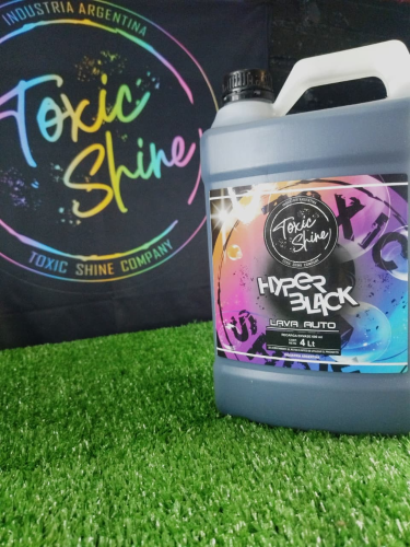 TOXIC GALLONS COMPANY SHAMPOO HYPER BLACK TOXIC SHINE 4 LITROS