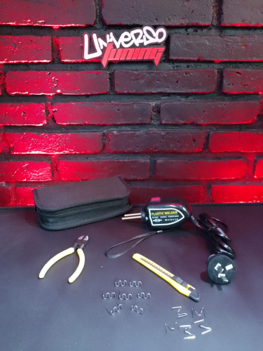 PISTOLA SUELDA PARTES PLASTICA CON ACCESORIOS UTG5001