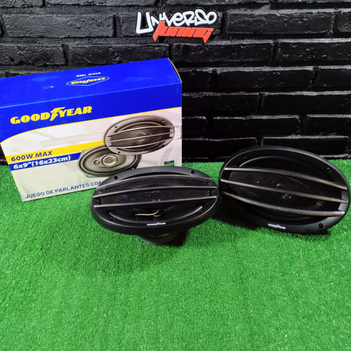JGO. PARLANTES GOODYEAR 6X9" 3 VIAS, 600W GY-6964