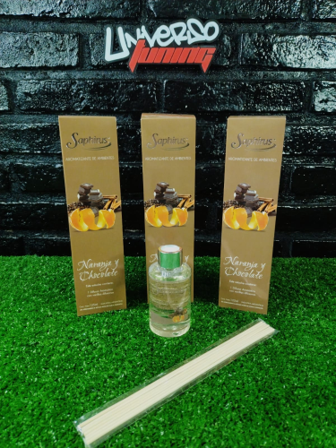 DIFUSOR AROMATICO SAPHIRUS NARANJA Y CHOCOLATE