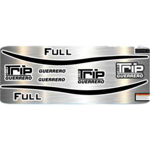 TIPO ORIGINALES PREMIUM LAMINADAS GUERRERO TRIP FULL TPF13