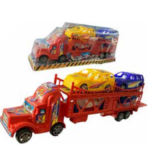 VEHICULO - CAMION FRICCION C/4 AUTOS IJ1213