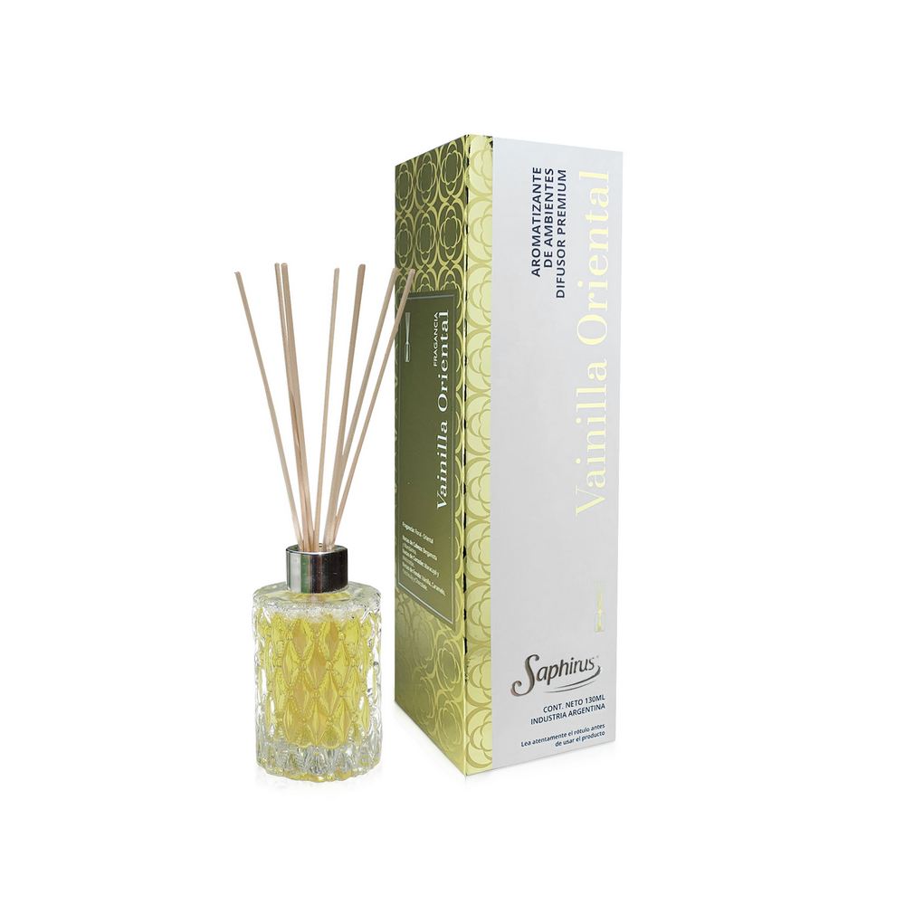 DIFUSOR AROMATICO PREMIUM SAPHIRUS VAINILLA ORIENTAL