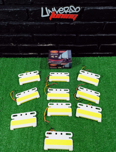 KIT X10 FARO COLGANTE LATERAL 12V 10W BLANCO BLANCO IAEL CREE-31_12B