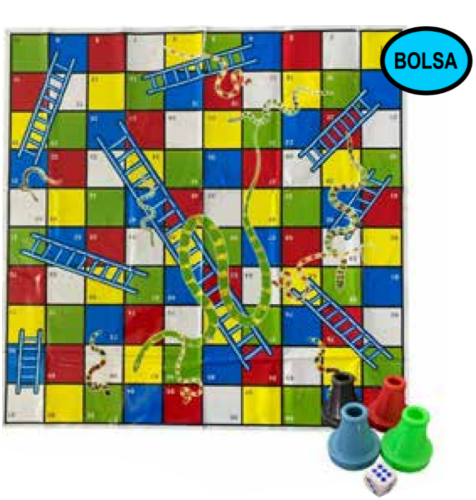 JUEGO DE MESA SERPIENTES Y ESCALERAS IJ1182