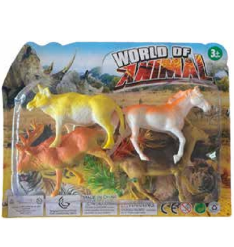 ANIMAL - SELVA X 4 PCS C/ACC IJ0406-347786