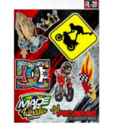 PLANCHAS STUNT LAMINADAS 15X20CM PACK X5 PL-20