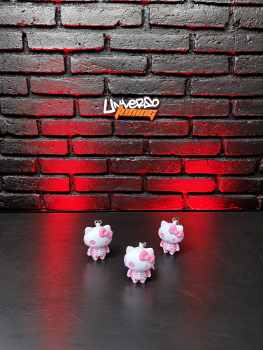 LLAVERO HELLO KITY ESQUELETO U3D0056