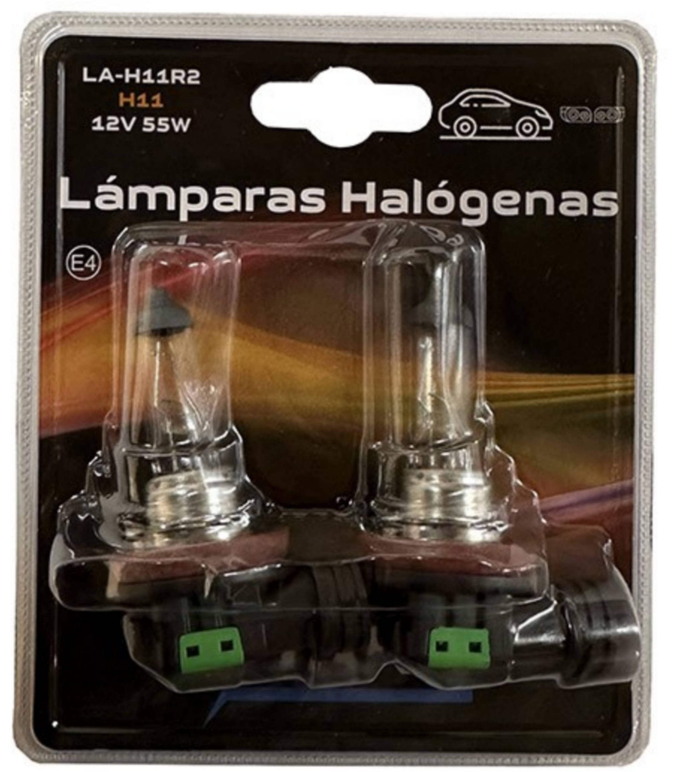 JGO. LAMPARA H11 55W 12V, EN BLISTER - TAKO LA-H11R2