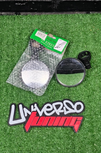 ESPEJO RETROVISOR REDONDO PARA BICICLETA 1 PIEZA SH241