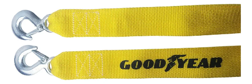 LINGA DE REMOLQUE GOODYEAR, 3.5M DE LARGO, 5CM DE ANCHO, HASTA 3000KG, CON ESTUCHE GY-4201