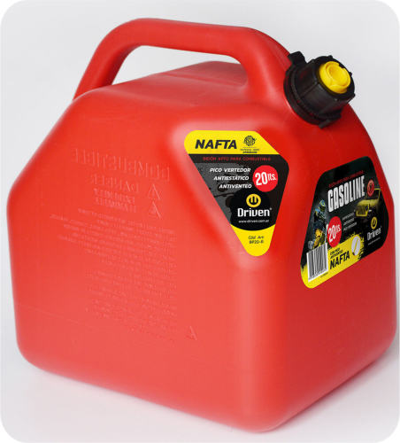 BIDON CANADIENSE 20 LTRS ROJO DRIVEN