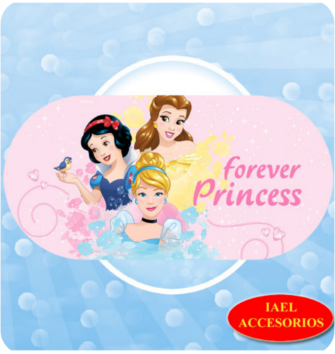 CORTINA DISNEY TRASERA PLEGABLE PRINCESAS 100*50CM CO-123D