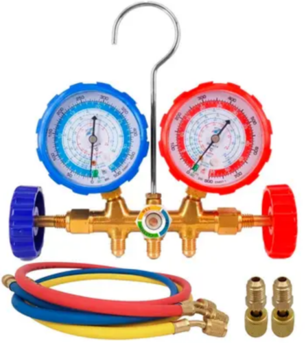 MANOMETRO MANIFOLD REFRIGERACION (R134A-R22)