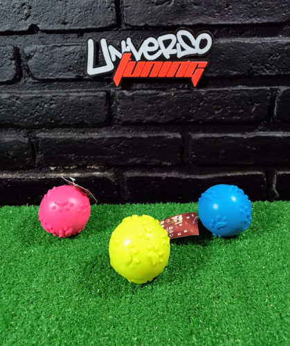 MASCOTA - JUGUETE PELOTA 7CM IGG-018