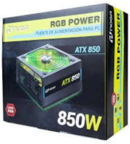 FUENTE- PC ATX 850W RGB NOGA