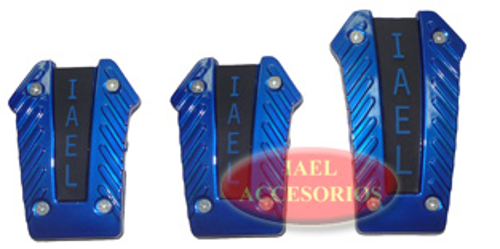 JGO. PEDALERA ALUM GOTHAM,DIF COLORES, C/GOMA AC-065