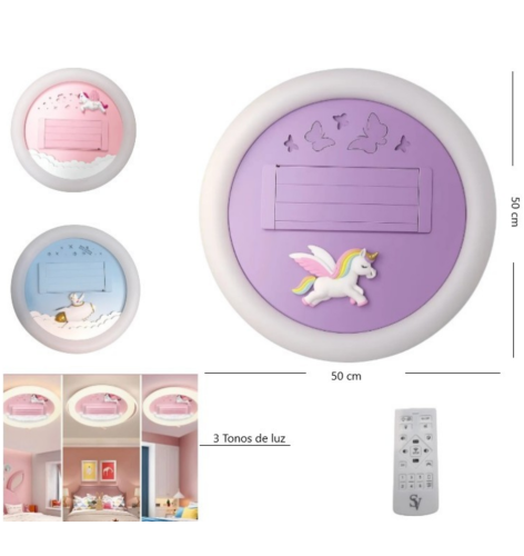LAMPARA DE TECHO CALOVENTOR/VENTILADOR C/CONTROL SV-2503