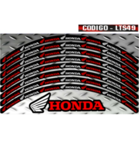 KIT LLANTAS LAMINADAS PARA AMBAS RUEDAS AMBOS LADOS HONDA LTS49