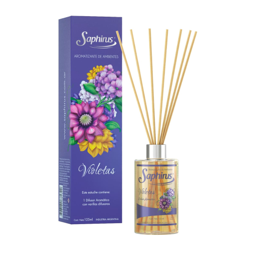 DIFUSOR AROMATICO SAPHIRUS VIOLETAS