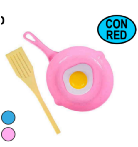 SARTEN C/ACC X 3 PCS RED MKK895722