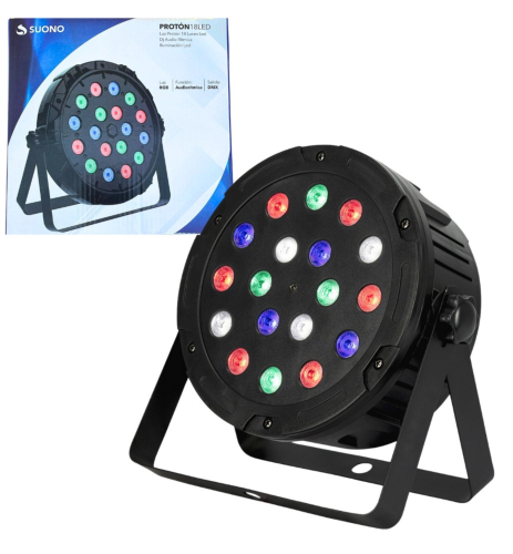 PROTON 18 LED RGB SUONO ILU0015