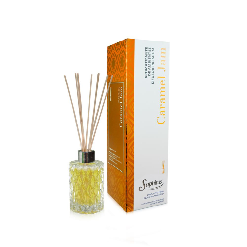 DIFUSOR AROMATICO PREMIUM SAPHIRUS CARAMEL JAM