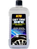 SILICONA BRILLO PARA NEUMATICOS/WET TIRE SHINE  600 ML K78