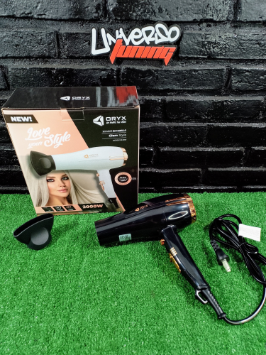 SECADOR DE PELO 2000W ORYX OR-8945