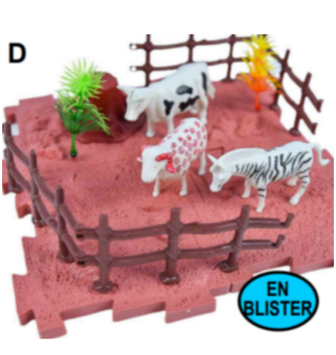 ANIMAL - GRANJA X 3 PCS C/ACC MKK244887 IJ0409