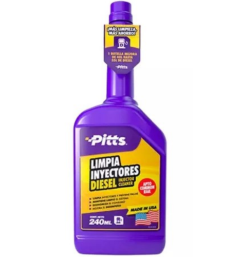LIMPIA INYECTORES DIESEL (INJECTOR CLEANER) - 240 ML PITTS