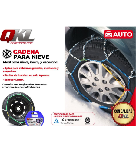 CADENA PARA NIEVE 12MM KN100 QKL AG68