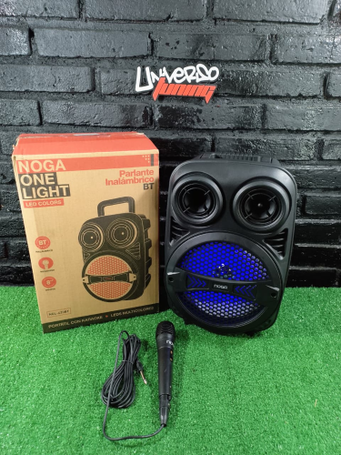 PARLANTE MULTIMEDIA 8" BT,MICRÓFONO NOGA NGL-420BT