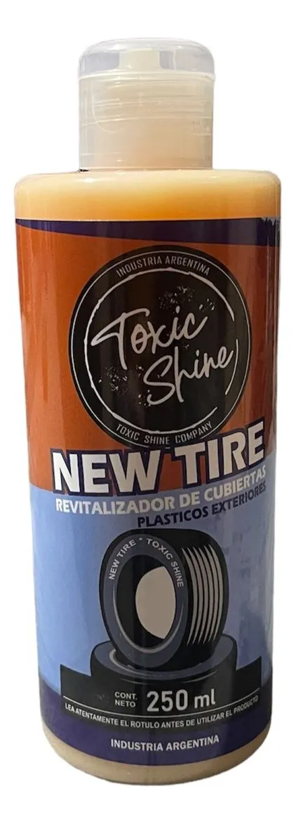 EXTERIORES NEW TIRE TOXIC SHINE 250ML