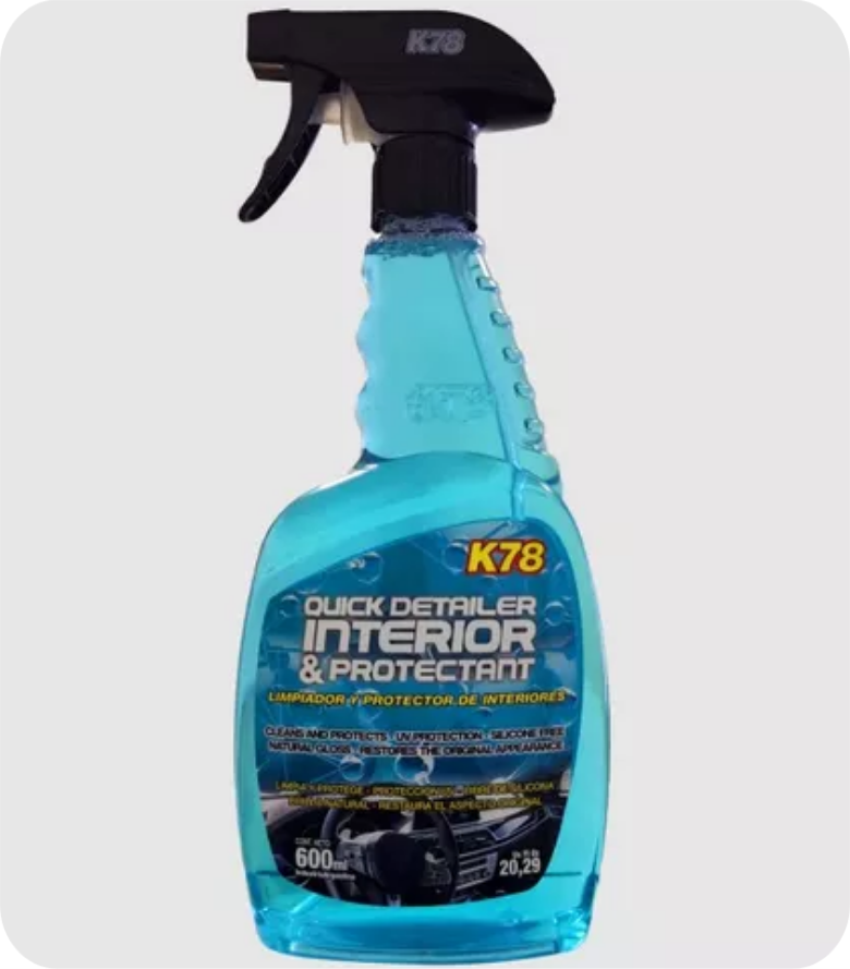 REVIVIDOR LIMPIADOR Y PROTECTOR DE INTERIORES/QUICK DETAILER INTERIOR Y PROTECTANT 600 ML K78
